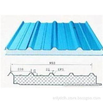 Custom PVC , Glass cotton Composite Roof Panels / composite